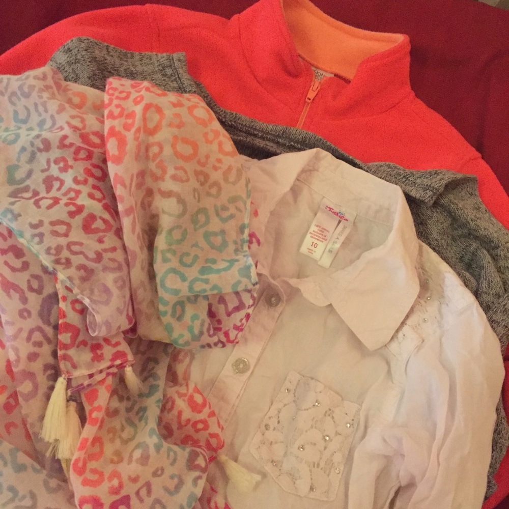 Girls Winter Bundle Justice etc size 10